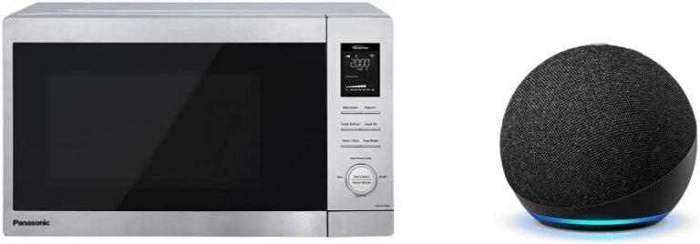 Panasonic Smart Microwave Oven Echo Dot (4th gen)