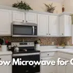 Shallow Microwave for Cabinet